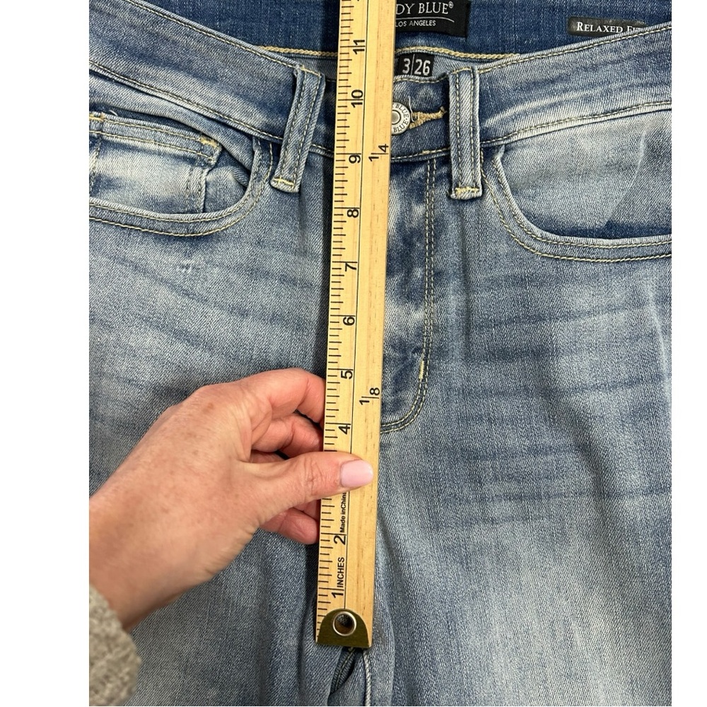 Judy Blue Women's Relaxed Fit High Waisted Skinny‎ Jeans  Sz 3/26 - Picture 4 of 8